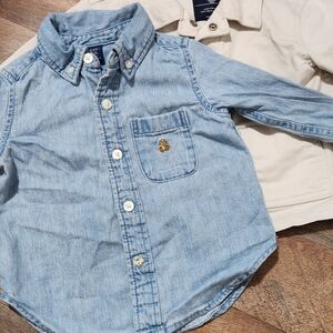 GAP Light Blue Kids Button-Down Shirt